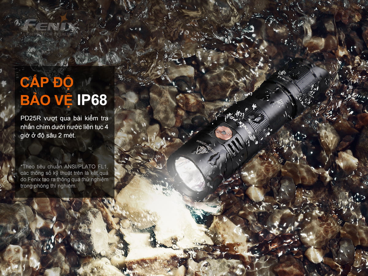Đèn Pin Fenix - PD25R Luminus SST20 9 Den pin Fenix PD25R 10