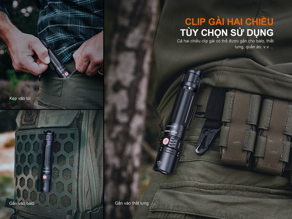 Đèn Pin Fenix - PD36R V2.0 7 Den pin Fenix PD36R V2.0 2 3