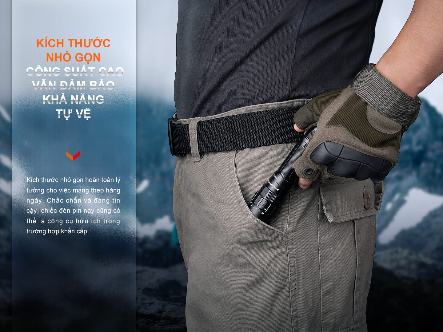 Đèn Pin Cầm Tay Fenix PD40R V3.0 5 Den pin Fenix PD40R V3.0 2 4