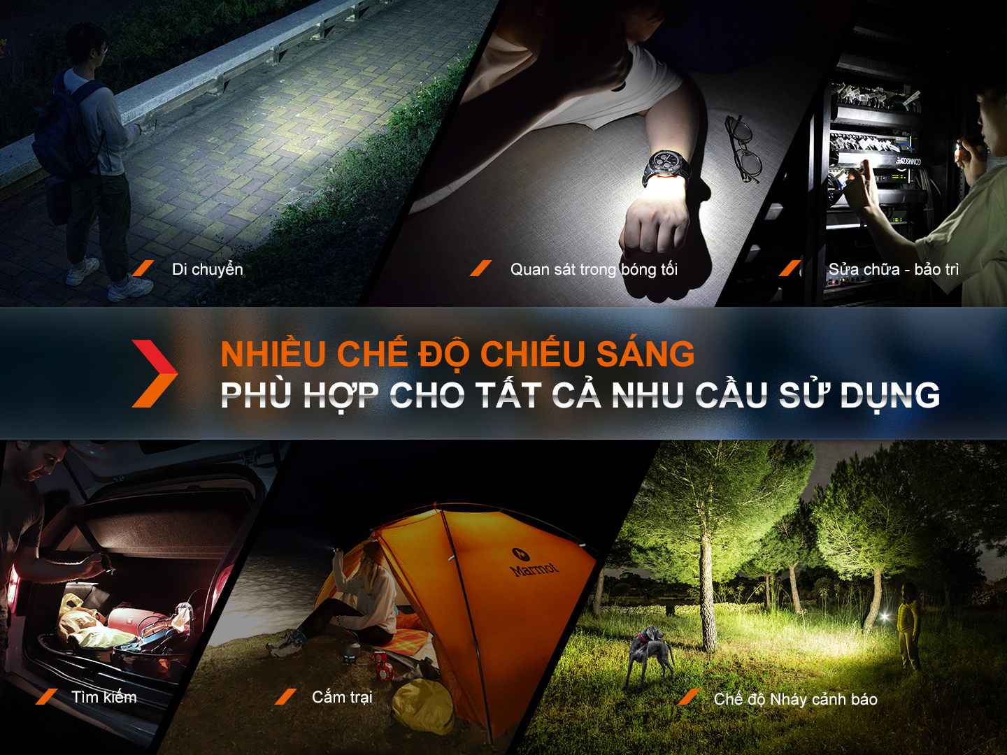 Đèn Pin Fenix - E18R V2.0 6 Den pin fenix E18R V2 6