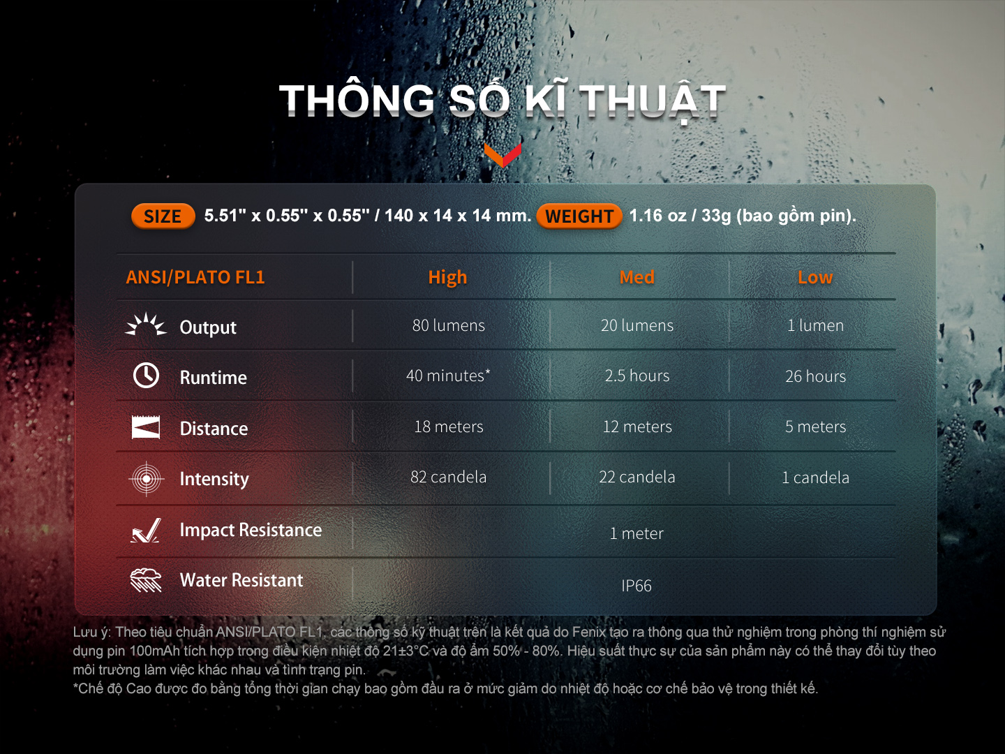 Đèn Bút Fenix - T6 Tactical Penlight 8 Den pin fenix T6 11