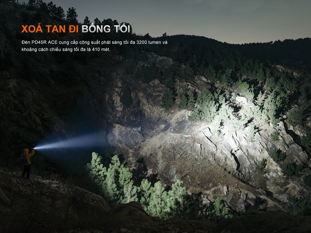 Đèn Pin Fenix PD45R ACE (ARB-L21-6000) 2 Fenix PD45R ACE E 02 copy Chuyentactical.com