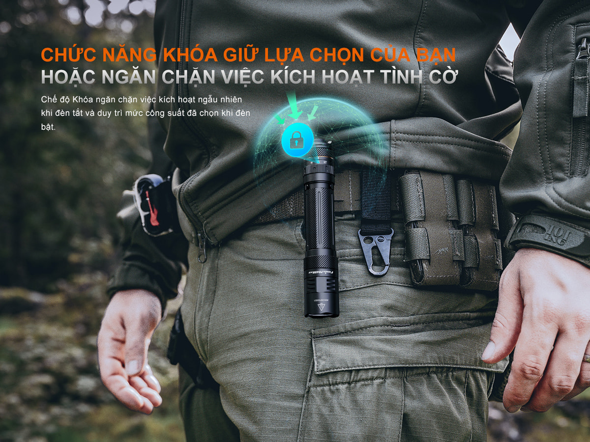 Đèn Pin Fenix PD45R ACE (ARB-L21-6000) 10 Fenix PD45R ACE E 10 copy Chuyentactical.com