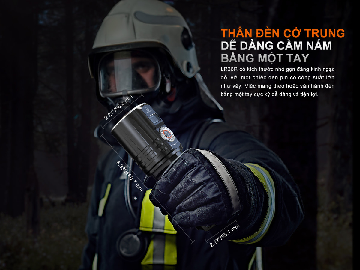 Đèn Pin Fenix LR36R 8 den pin sieu sang Fenix LR36R 2 3