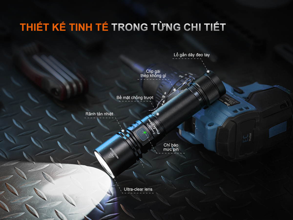 Den pin Fenix C5 Pro 12