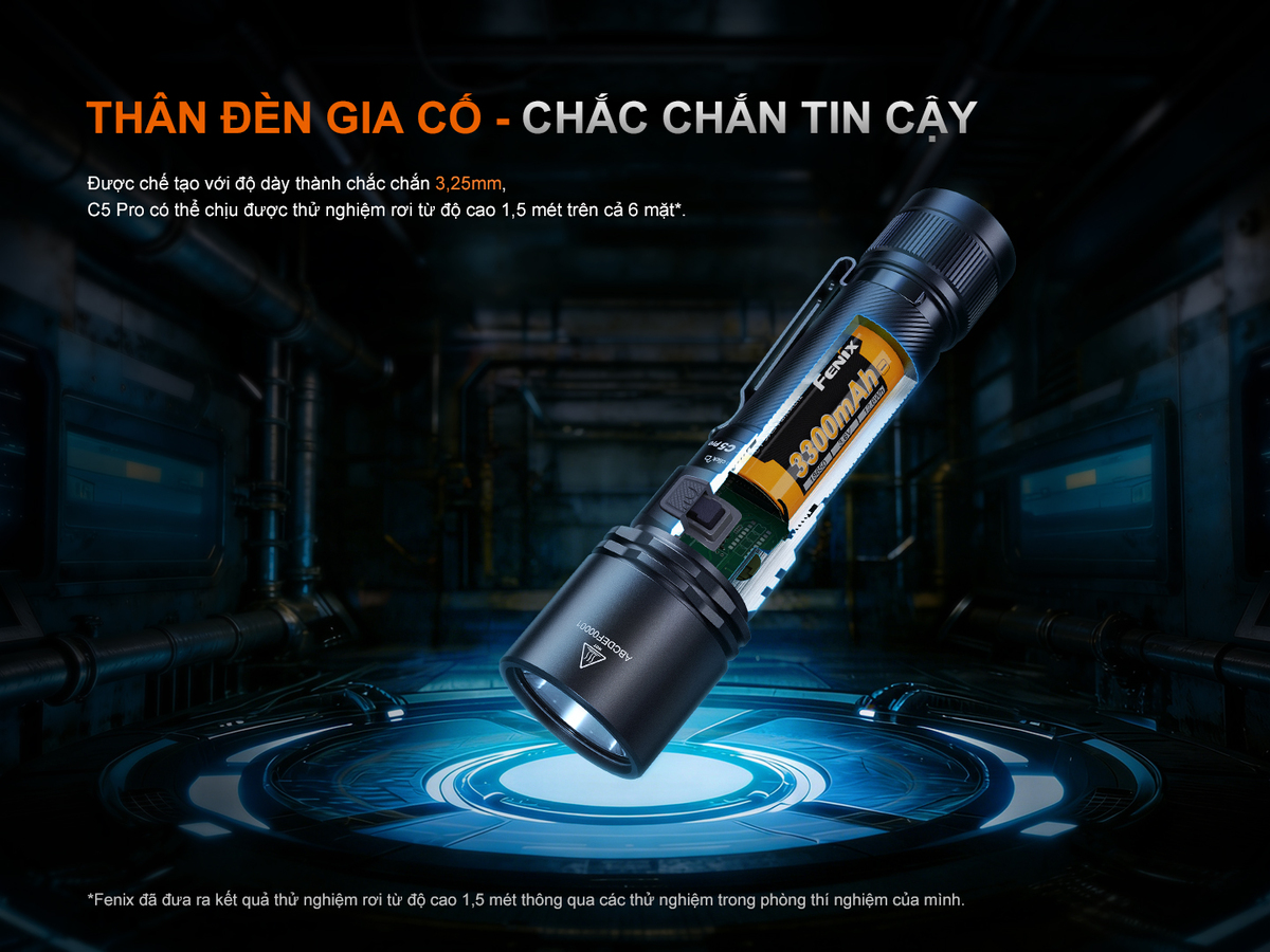 Den pin Fenix C5 Pro 14