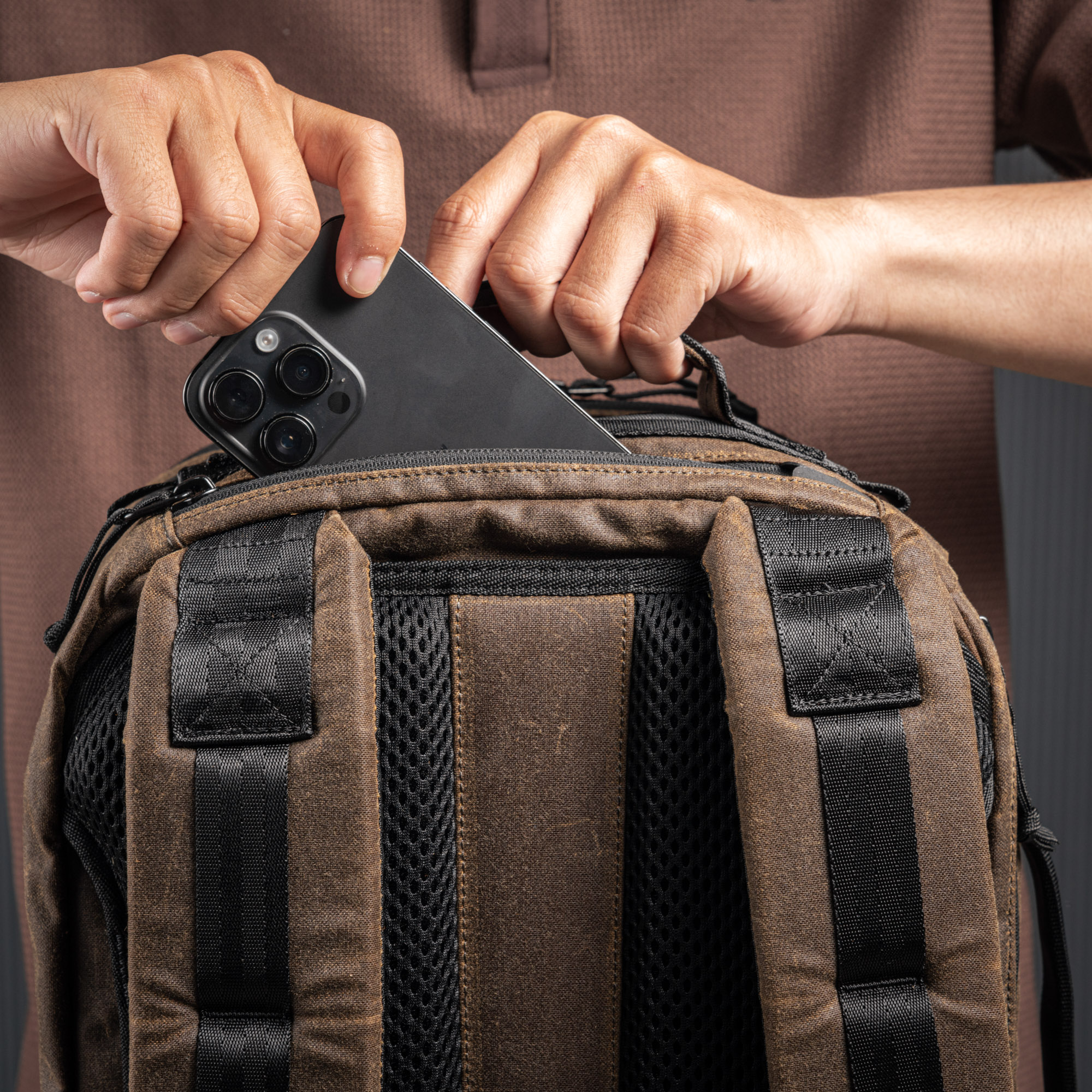 Balo CT15 Plus - Waxed Canvas 4 DSC09886