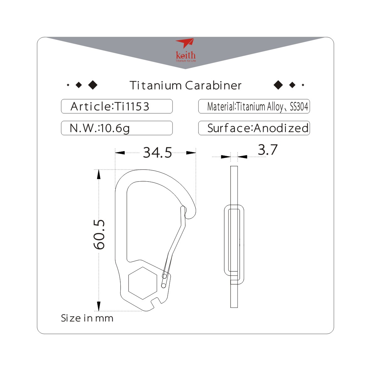 Móc khóa Keith Titanium Ti1153 1 Moc-khoa-keith-titanium-ti1153